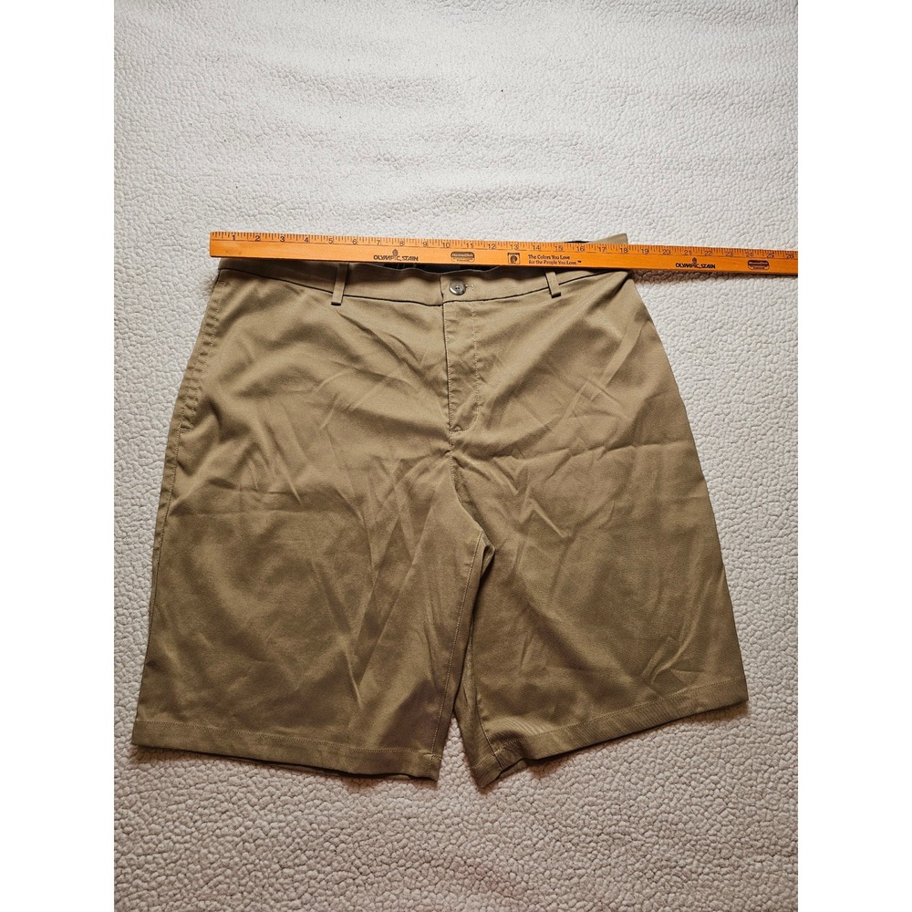 Nike Golf Dri-FIT Shorts Mens 36 Khaki Tan Performance Athletic Golfing Shorts